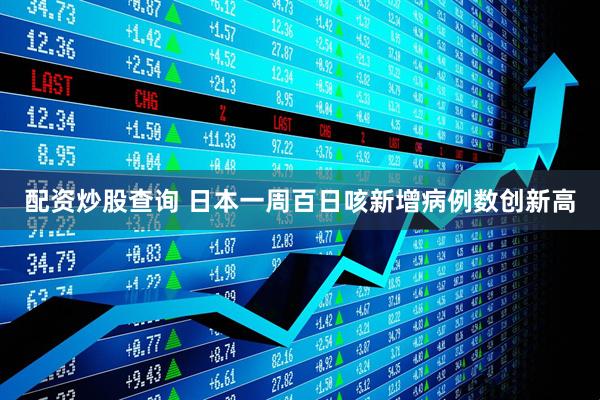 配资炒股查询 日本一周百日咳新增病例数创新高